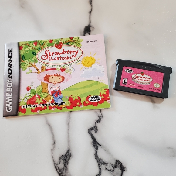 Strawberry Shortcake: Summertime Adventure Nintendo Game Boy Advance *TESTED* - Picture 5 of 5